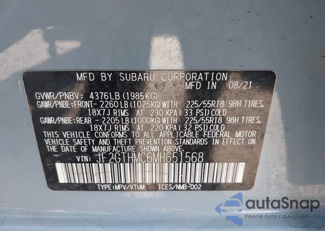 JF2GTHMC6MH651568: 42757077