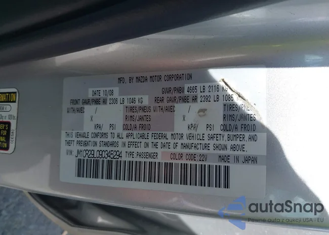 JM1CR29L090345294: 42757382