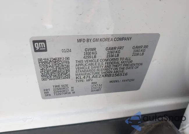 KL47LAE2XRB156516: 42757506