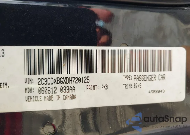 2C3CDXBGXDH720125: 42757574