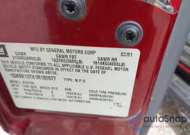 1GNEK13TX1R180877: 42756940