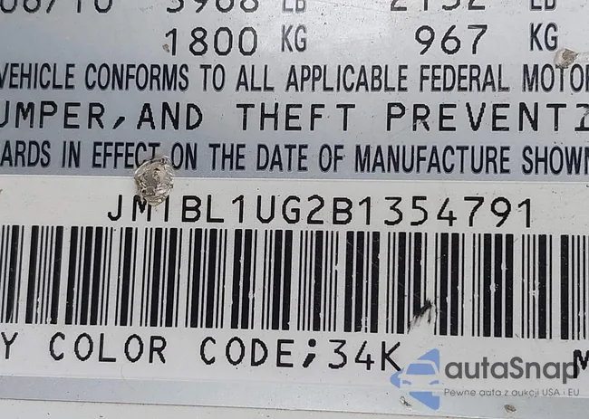 JM1BL1UG2B1354791: 42757000