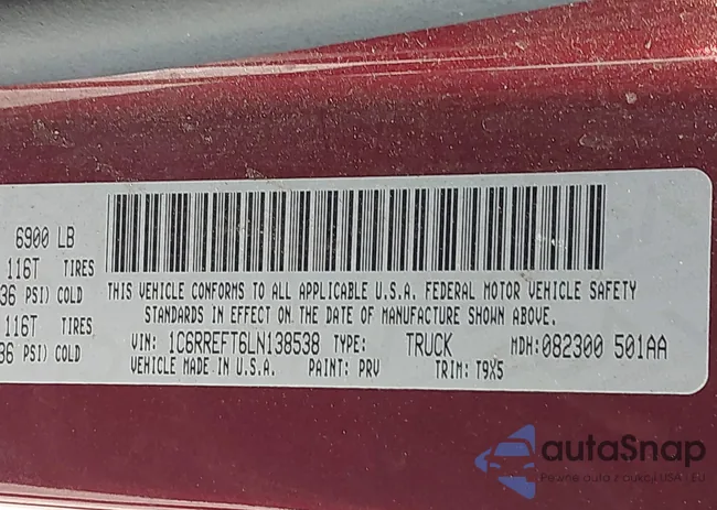 1C6RREFT6LN138538: 42758425