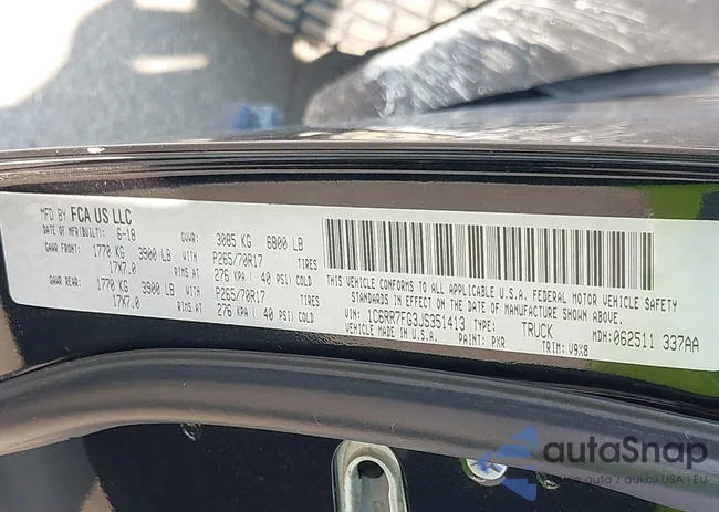 1C6RR7FG3JS351413: 42757790