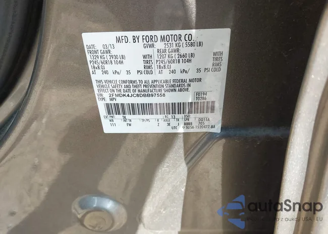 2FMDK4JC8DBB97558: 42757846