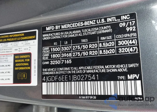 4JGDF6EE1JB027541: 42758040