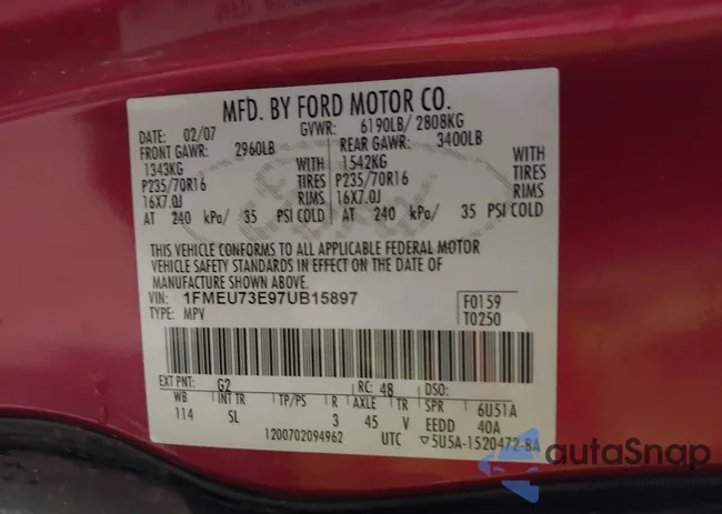 1FMEU73E97UB15897: 42759124