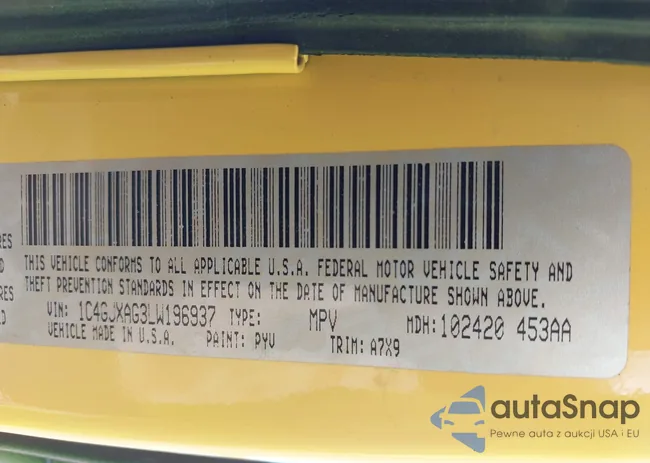 1C4GJXAG3LW196937: 42759324