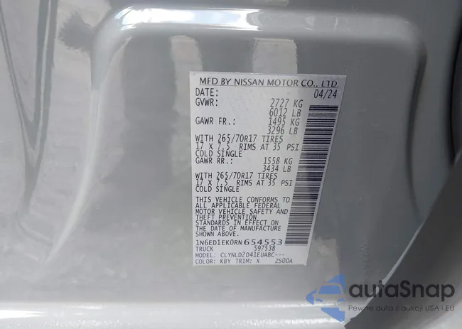 1N6ED1EK0RN654553: 42759469