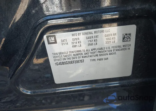 1G4GB5G36EF206767: 42759474