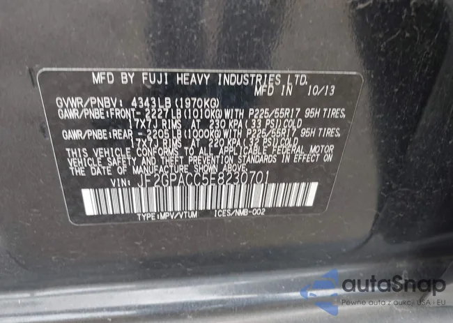 JF2GPACC5E8230701: 42759482