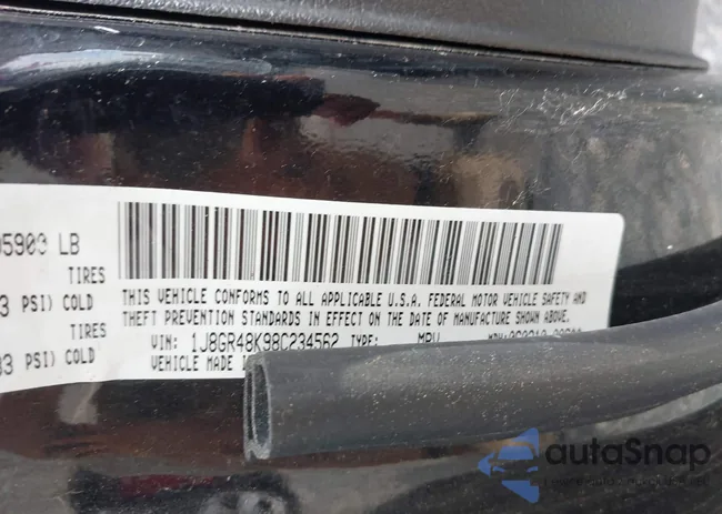 1J8GR48K98C234562: 42758802