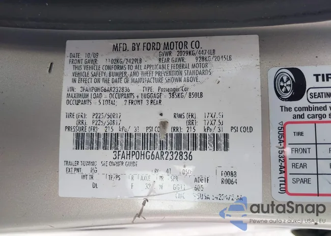 3FAHP0HG6AR232836: 42758832