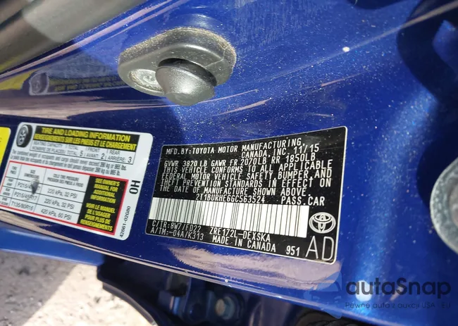 2T1BURHE6GC563524: 42759826