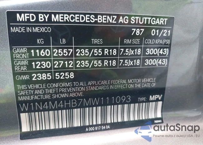 W1N4M4HB7MW111093: 42760057