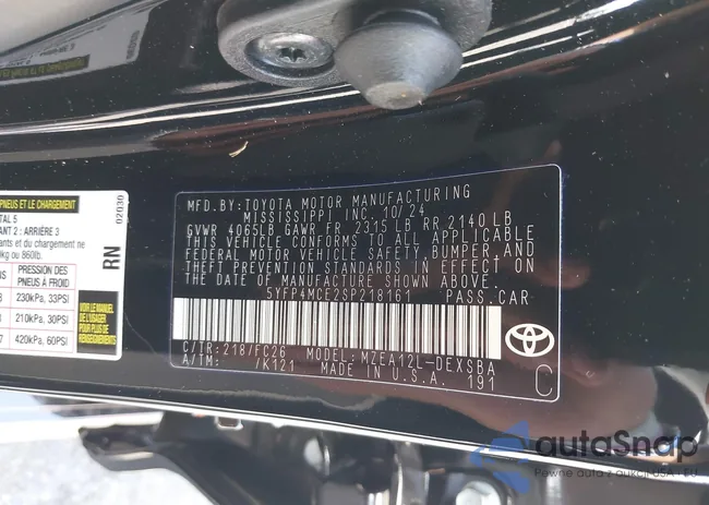 5YFP4MCE2SP218161: 42761206