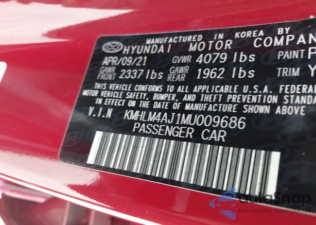 KMHLM4AJ1MU009686: 42761253