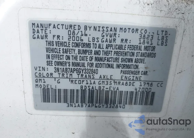 3N1AB7AP6GY332840: 42762321