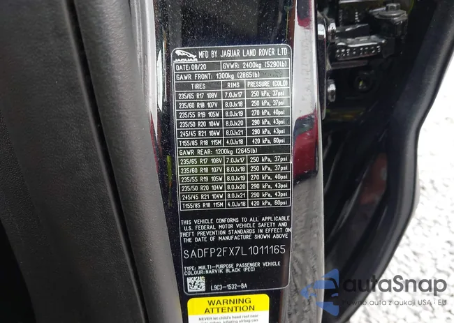 SADFP2FX7L1011165: 42762499