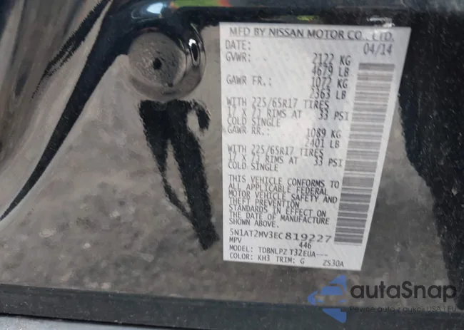 5N1AT2MV3EC819227: 42762510