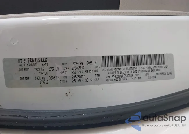 2C4RC1EGXHR543092: 42762523