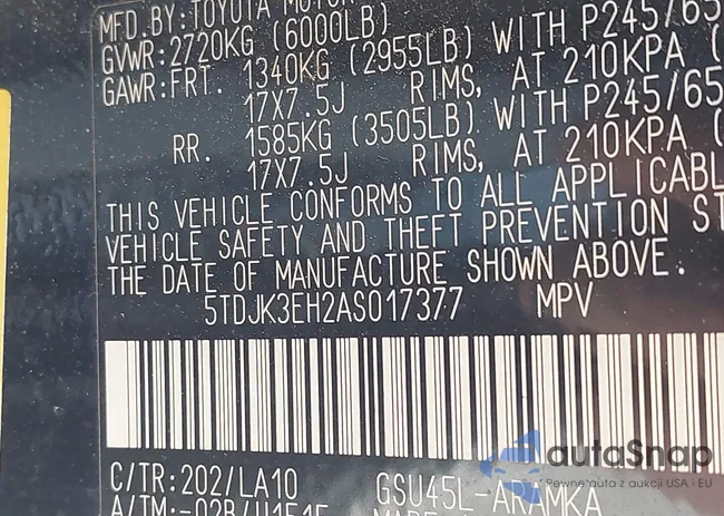 5TDJK3EH2AS017377: 42761893