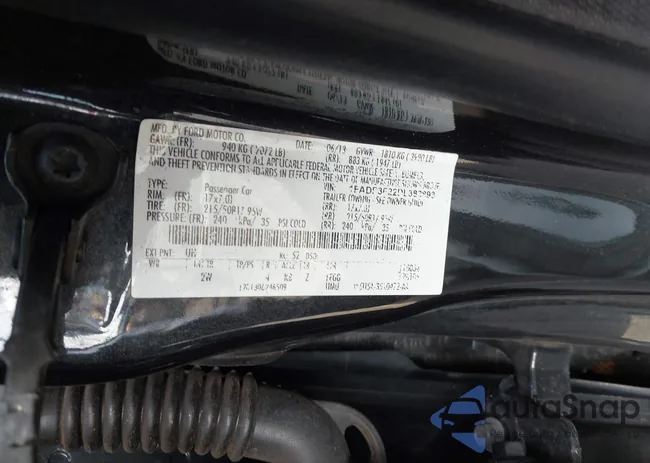 1FADP3F22DL383893: 42762000