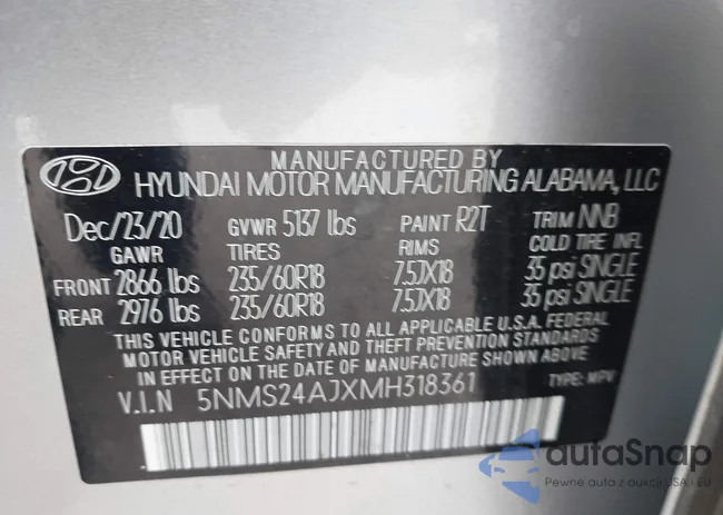 5NMS24AJXMH318361: 42763060