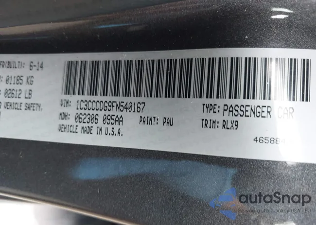 1C3CCCDG9FN540167: 42763074