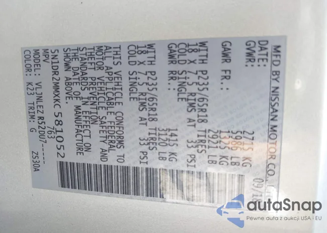 5N1DR2MMXKC581052: 42763098