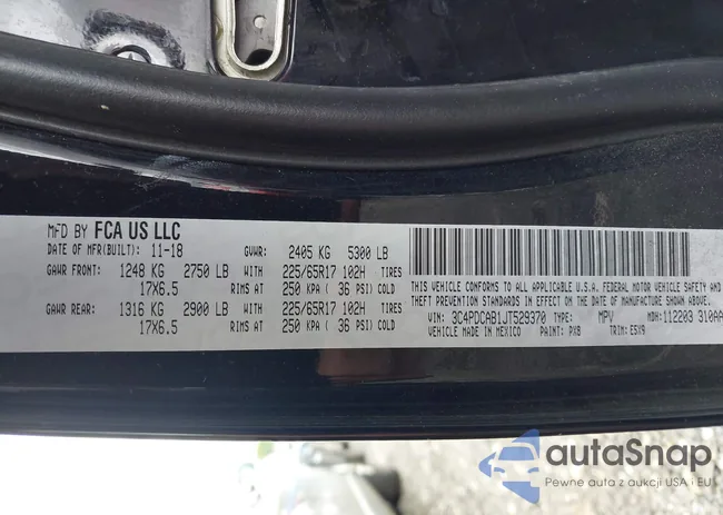 3C4PDCAB1JT529370: 42763216