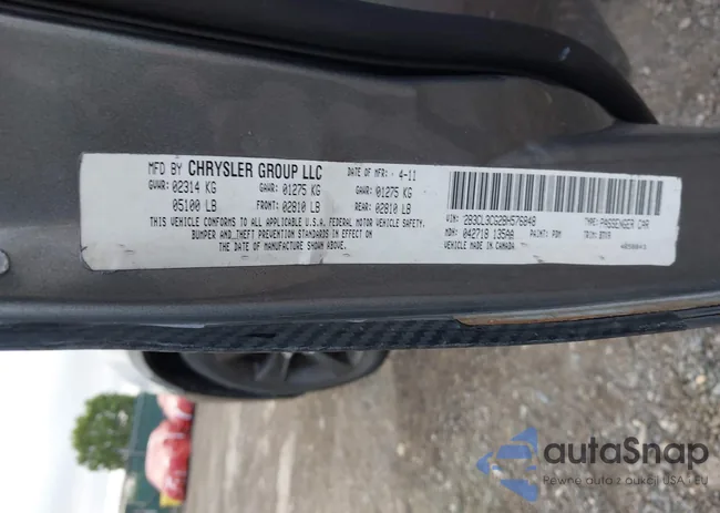 2B3CL3CG2BH576848: 42763242