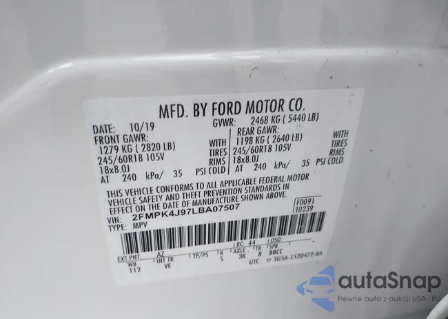 2FMPK4J97LBA07507: 42763249