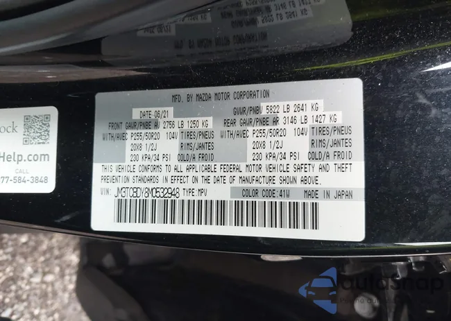 JM3TCBDY8M0532948: 42763549