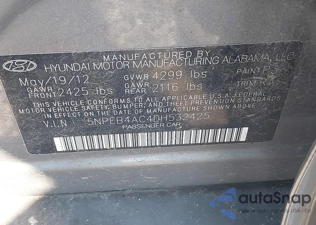 5NPEB4AC4DH532425: 42763594