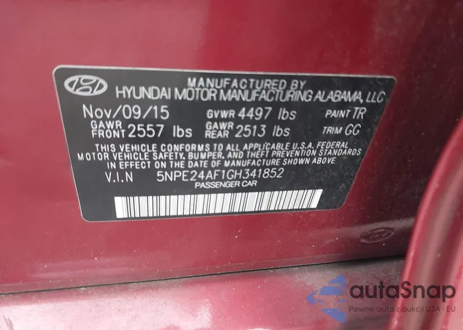 5NPE24AF1GH341852: 42762908