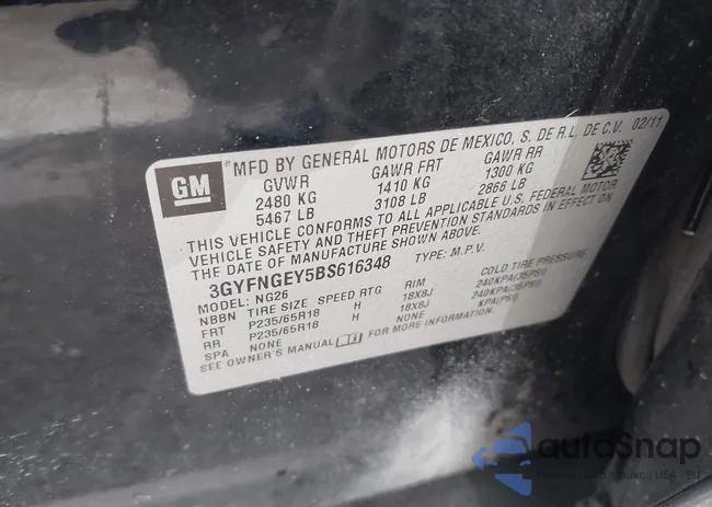 3GYFNGEY5BS616348: 42762943