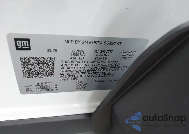 KL77LHEPXSC213773: 42764104