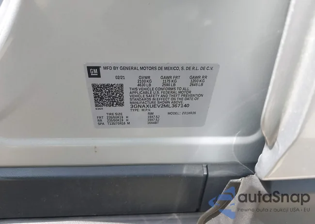 3GNAXUEV2ML367140: 42764628