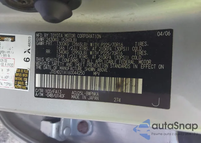 JTEHD21A160044250: 42763643