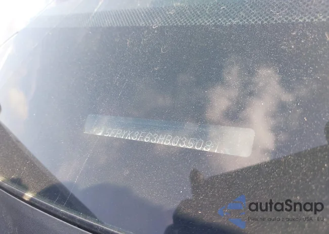 5FPYK3F63HB035081: 42764014