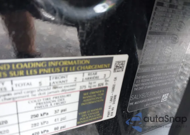 SALYB2EX8LA242900: 42765139