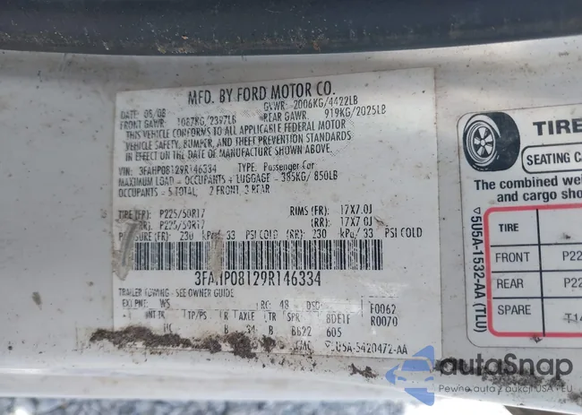 3FAHP08129R146334: 42765296