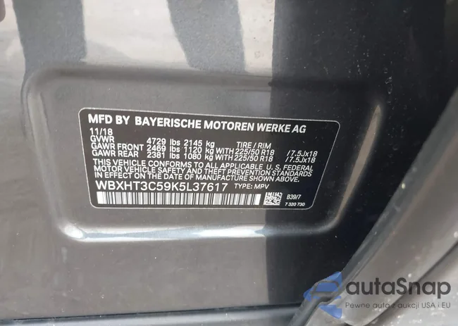 WBXHT3C59K5L37617: 42767549