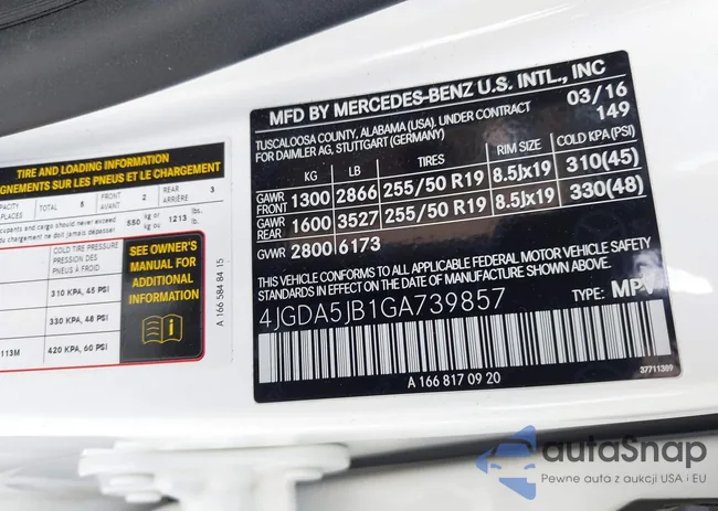 4JGDA5JB1GA739857: 42766692