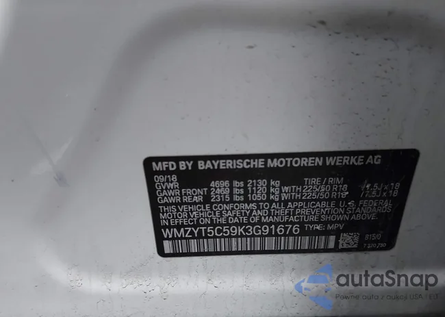 WMZYT5C59K3G91676: 42766750