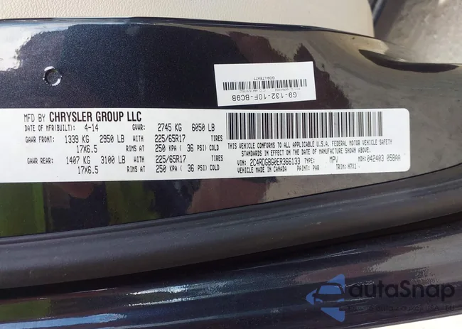 2C4RDGBG0ER366133: 42766810