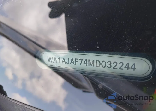 WA1AJAF74MD032244: 42766812