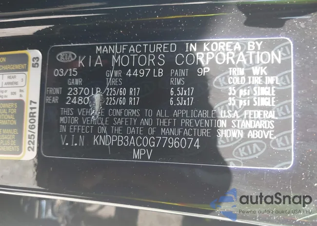 KNDPB3AC0G7796074: 42766833