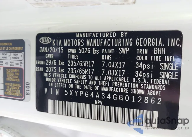 5XYPG4A34GG012862: 42767019